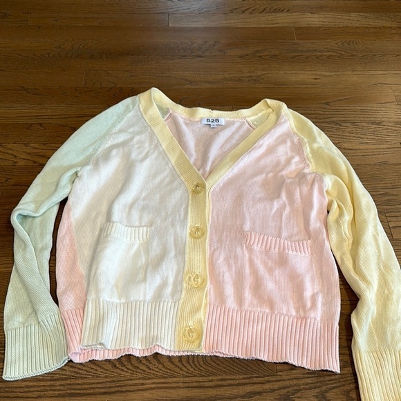 525 Women’s Colorblock Sweater - Size S - Picture 1 of 4